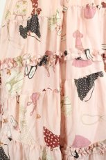 画像4: PINK HOUSE / ワンピース柄スカート  ピンク I-26-06-27-096-LO-SK-SA-ZI (4)