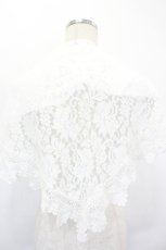 画像3: axes femme kawaii / シャルロットショール  白 I-26-06-27-120-AX-ZA-TE-ZI (3)
