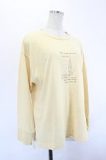 画像3: axes femme / アソート刺繍Tシャツ  イエロー I-26-06-27-014-AX-TS-TE-ZI (3)