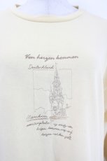 画像5: axes femme / アソート刺繍Tシャツ  イエロー I-26-06-27-014-AX-TS-TE-ZI (5)