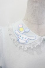 画像4: Nile Perch / シナモロール半袖カットソー  サックス I-26-06-27-002-LO-TO-TE-ZI (4)