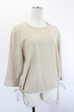 画像3: INGEBORG / 胸元ロゴ刺繍うさぎボタンブラウス S ベージュ I-26-06-27-022-LO-TO-SA-ZI (3)