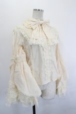 画像3: Plum Tree Design / 姫袖ブラウス M アイボリー I-26-06-29-003-LO-OP-SA-ZI (3)