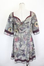 画像2: OZZ ANGELO / ボタニカル柄シースルーチュニック   I-26-06-29-031-OO-TO-TE-ZI (2)