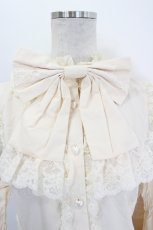 画像5: Plum Tree Design / 姫袖ブラウス M アイボリー I-26-06-29-003-LO-OP-SA-ZI (5)