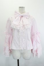 画像1: Plum Tree Design / 姫袖ブラウス M ピンク I-26-06-29-004-LO-OP-SA-ZI (1)