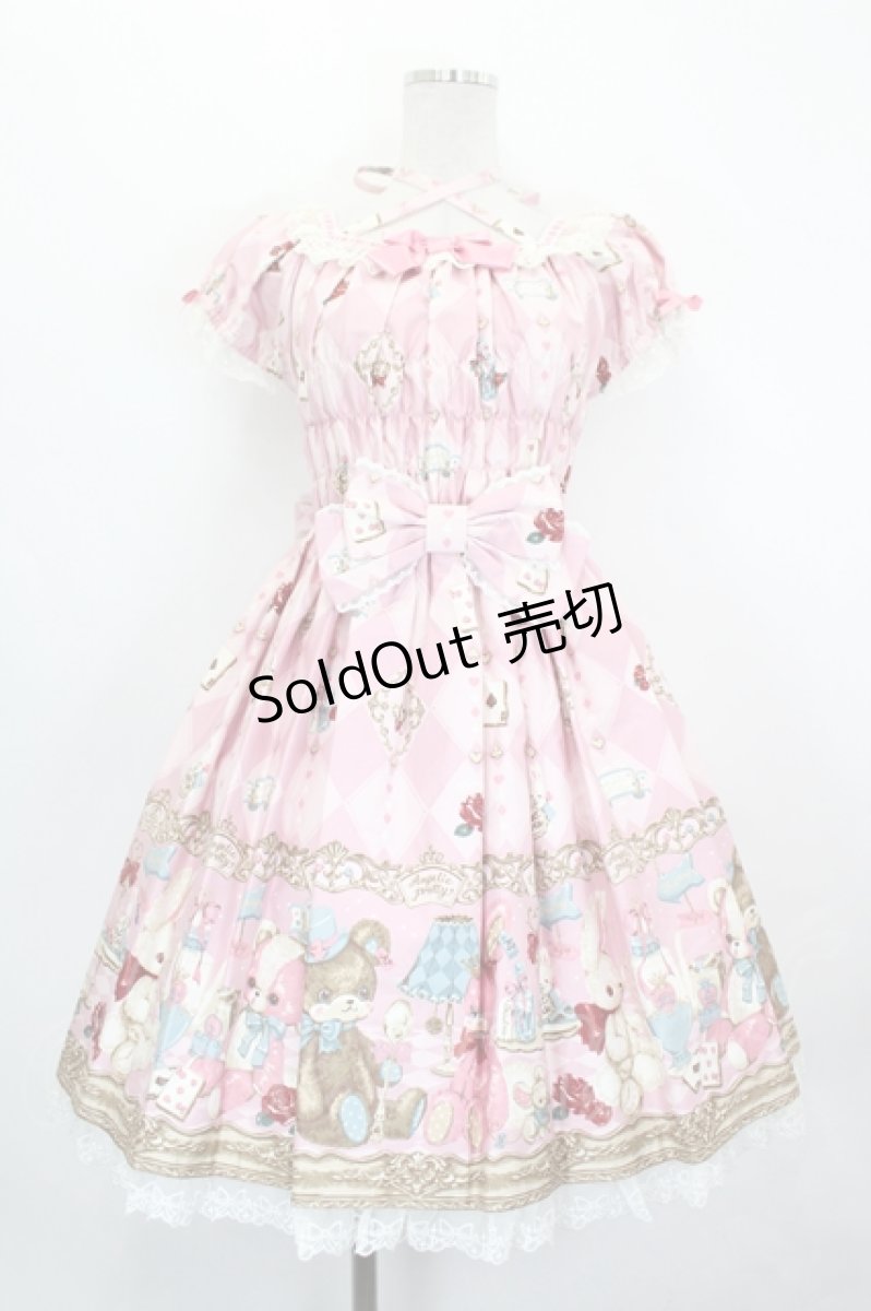 画像1: Angelic Pretty / Wonder Toyワンピース  ピンク I-26-06-29-042-AP-OP-SA-ZI (1)