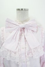 画像5: Plum Tree Design / 姫袖ブラウス M ピンク I-26-06-29-004-LO-OP-SA-ZI (5)