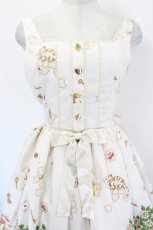 画像5: metamorphose / Wonder pieceリボンジャンパースカート  アイボリー I-26-06-29-046-ME-OP-SA-ZI (5)