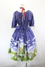 画像3: metamorphose / Dreamy Little Farm ワンピース  ブルー I-26-06-29-048-ME-OP-TE-ZI (3)