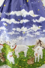 画像6: metamorphose / Dreamy Little Farm ワンピース  ブルー I-26-06-29-048-ME-OP-TE-ZI (6)