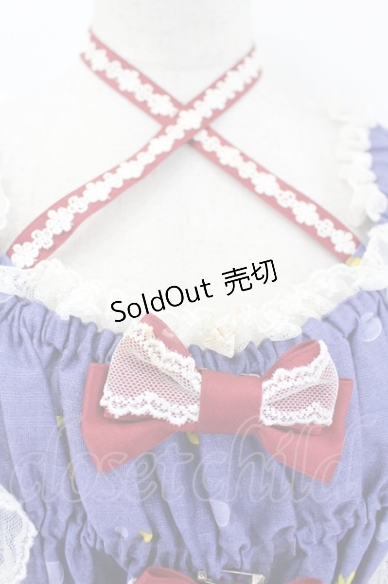 画像7: metamorphose / Dreamy Little Farm ワンピース  ブルー I-26-06-29-048-ME-OP-TE-ZI (7)