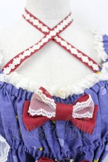 画像7: metamorphose / Dreamy Little Farm ワンピース  ブルー I-26-06-29-048-ME-OP-TE-ZI (7)
