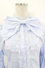 画像5: Plum Tree Design / 姫袖ブラウス M サックス I-26-06-29-005-LO-OP-SA-ZI (5)