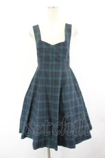 画像1: MILK / Ladyジャンパースカート  Black Watch tartan I-26-06-29-055-ML-OP-TE-ZI (1)