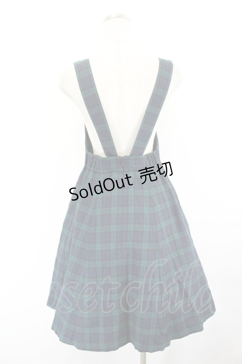画像3: MILK / Ladyジャンパースカート  Black Watch tartan I-26-06-29-055-ML-OP-TE-ZI (3)