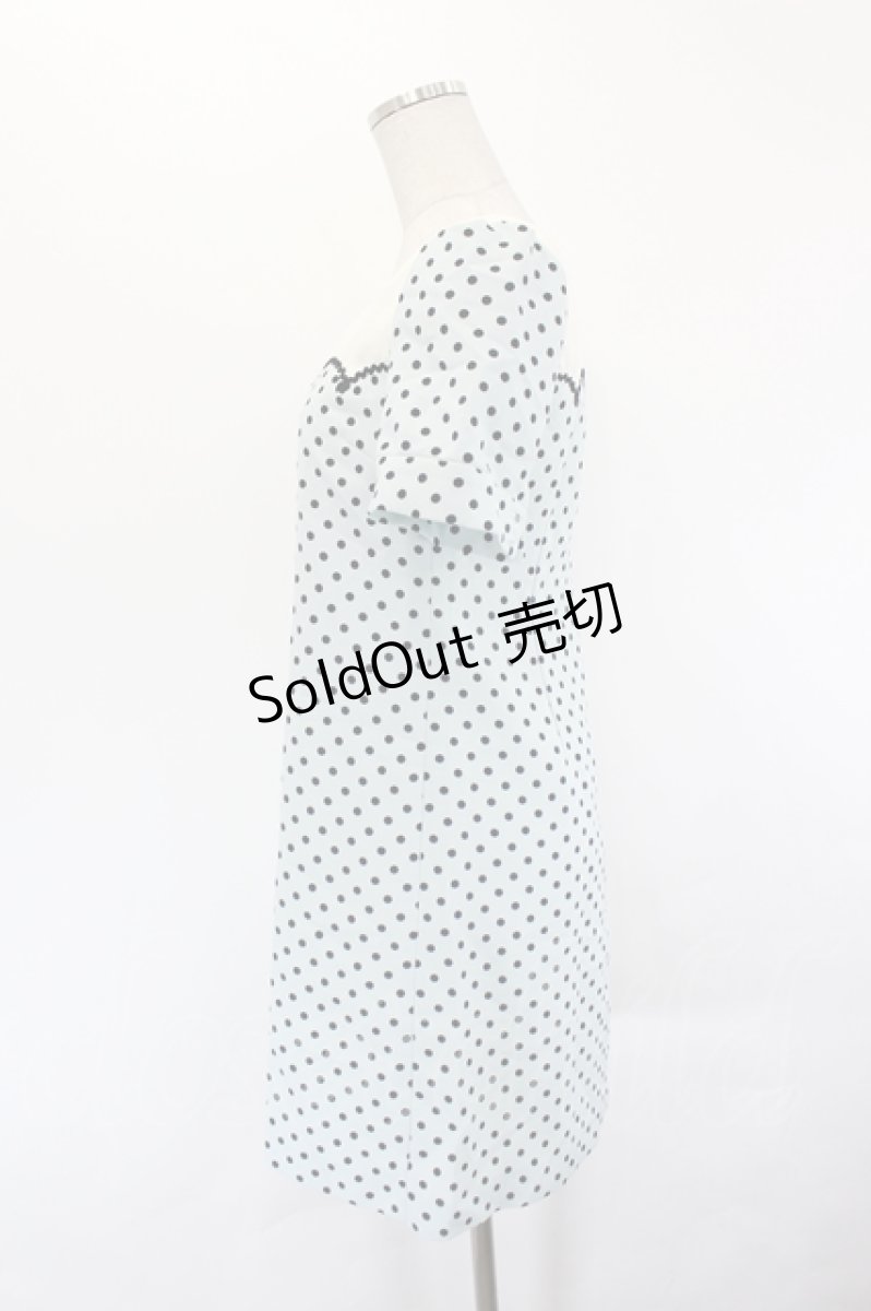 画像2: MILK / Polka dance dress  ミント I-26-06-29-058-ML-OP-TE-ZI (2)