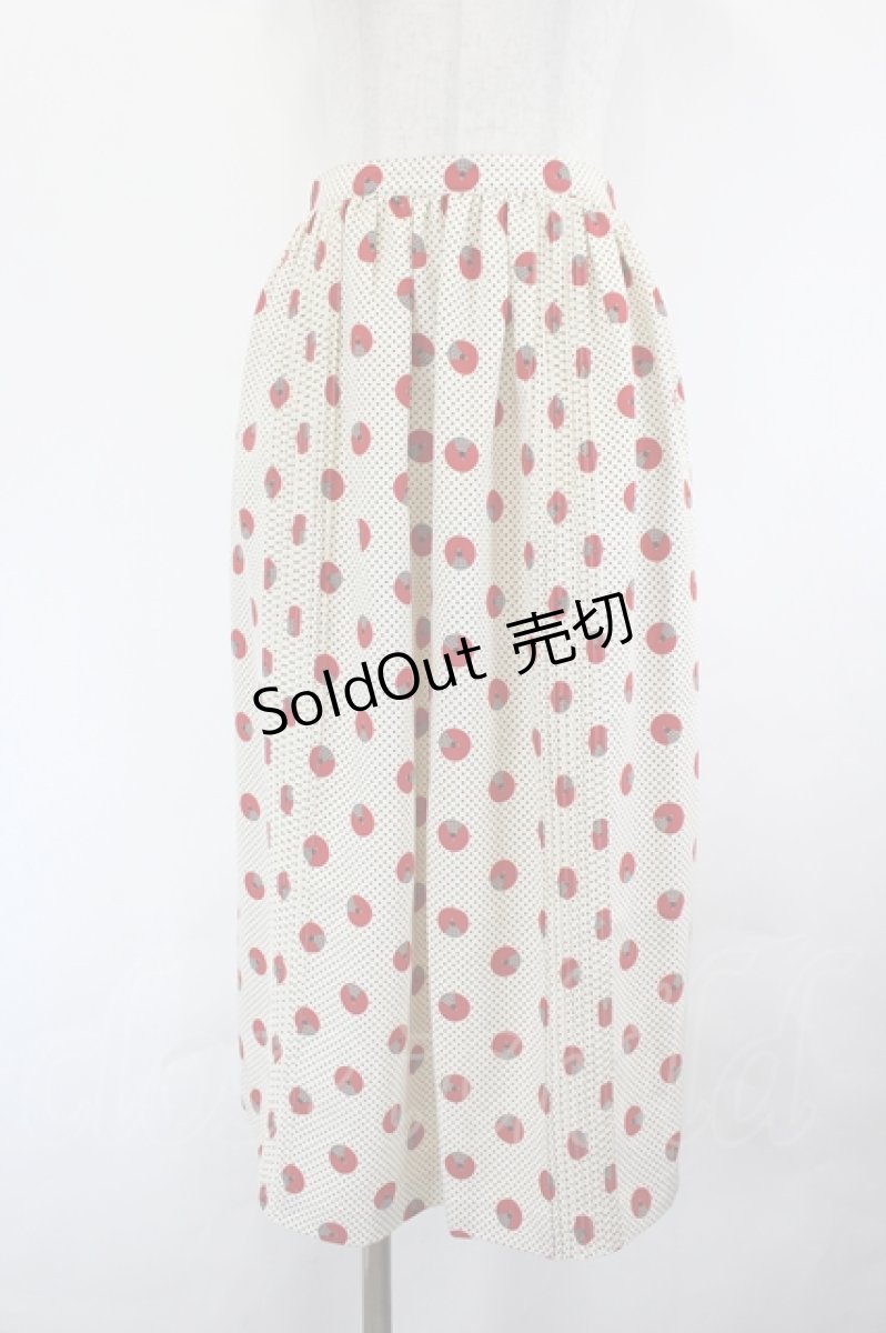 画像6: PINK HOUSE / スカラップ襟ドットセットアップ  アイボリー I-26-06-29-075-LO-TO-TE-ZI (6)