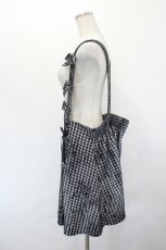 画像2: DearMyLove / レース重ねサスペンダーリボンレースアップスカート 5L 黒 I-26-06-29-083-LO-SK-SA-ZI (2)