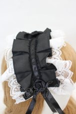 画像3: MARBLE / サテンバラ付きタックプリーツヘッドドレス   I-26-06-29-110-GO-AC-TE-ZI (3)