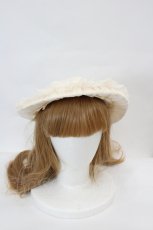 画像4: Hoshibako Works / 小春日和 カクテルハット  アイボリー I-26-06-29-114-LO-AC-TE-ZI (4)