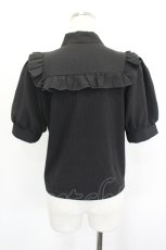 画像2: Amavel / ボウタイテレコトップス  黒 I-26-06-29-010-CA-TO-TE-ZI (2)