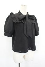 画像3: Amavel / ボウタイテレコトップス  黒 I-26-06-29-010-CA-TO-TE-ZI (3)