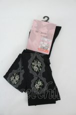 画像1: m petit by misako / ECAMOVKバラレース  黒 I-26-06-29-126-LO-ZA-TE-ZI (1)
