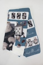 画像2: Royal Princess Alice / Cat in Wonderlandねこ助コラボタイツ  ブルー I-26-06-29-127-LO-ZA-TE-ZI (2)