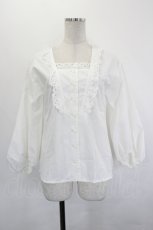 画像1: MILK / Fairy ブラウス  白 I-26-06-29-012-ML-BL-TE-ZI (1)