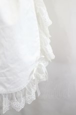 画像2: Moi-meme-Moitie / サロンエプロン  白 I-26-07-01-088-MO-ZA-SA-ZI (2)