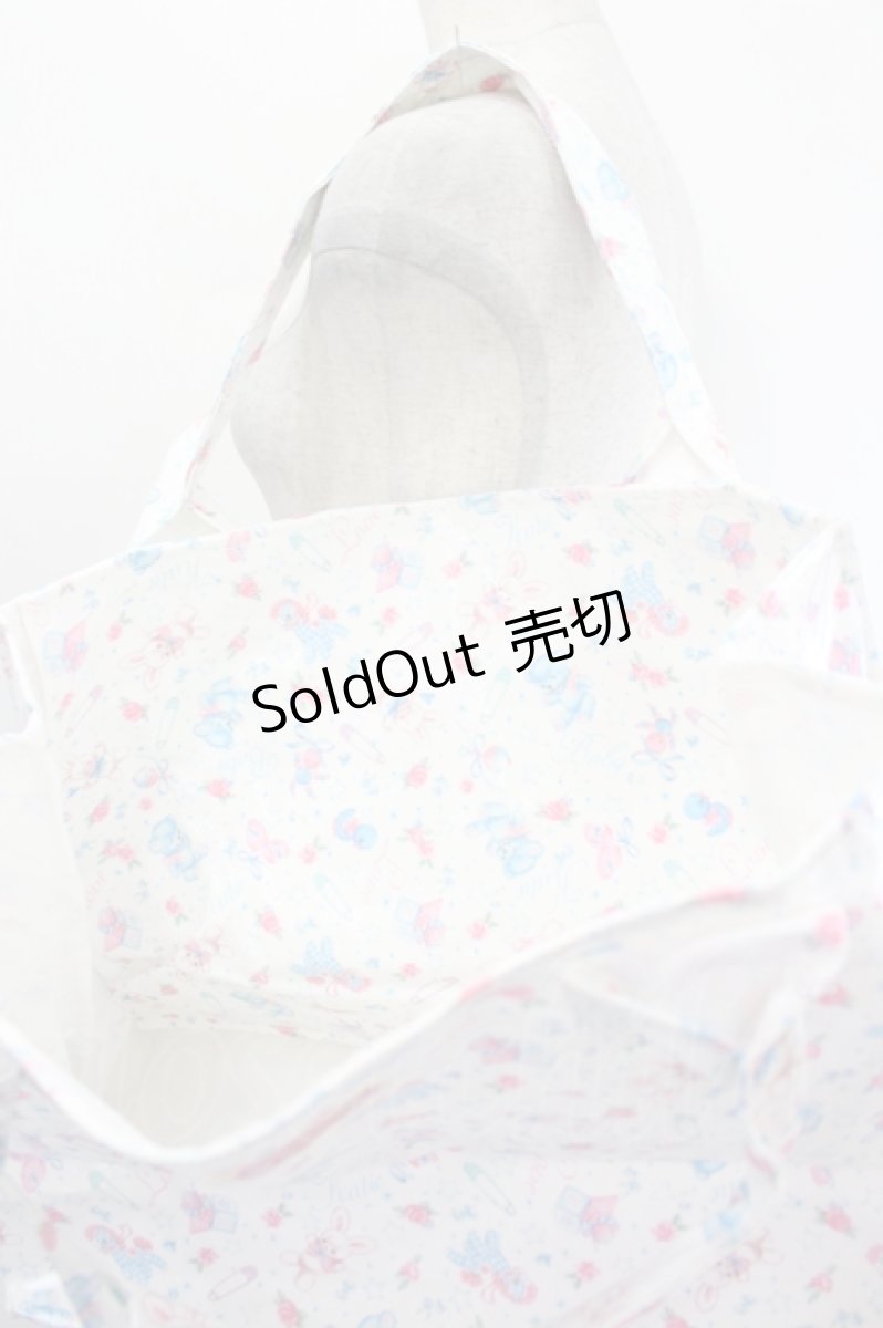 画像3: Katie / BABY TOYS tote L  ホワイト I-26-07-01-095-LO-BG-SA-ZI (3)
