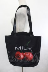 画像2: MILK / CHERRY CAT BAG  ブラック I-26-07-01-096-ML-BG-SA-ZI (2)