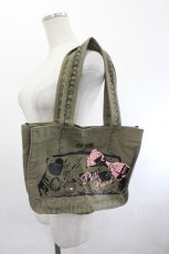 画像1: LOLITAその他(お買取対象外) / がま口バッグ柄トート  オリーブ I-26-07-01-100-LO-BG-SA-ZI (1)