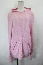 画像1: Katie / LACY LACY hooded cardigan  ピンク I-26-07-01-017-LO-TO-SA-ZI (1)