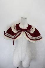 画像1: metamorphose / 別珍ケープ  ワイン I-26-07-01-020-ME-JA-SA-ZI (1)