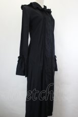 画像3: PINK HOUSE / フード長袖ワンピース  黒 I-26-07-03-085-LO-OP-SA-ZI (3)