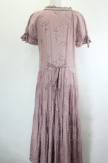画像2: PINK HOUSE / フラワー柄半袖ワンピース  ピンク I-26-07-03-092-LO-OP-SA-ZI (2)