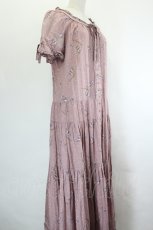 画像3: PINK HOUSE / フラワー柄半袖ワンピース  ピンク I-26-07-03-092-LO-OP-SA-ZI (3)