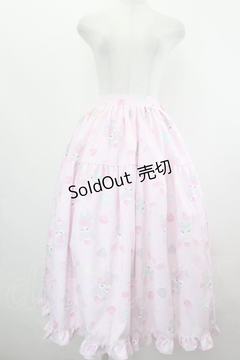 画像1: Chalmiere / FancyDollsスカート M ピンク I-26-07-03-095-AX-SK-SA-ZI (1)