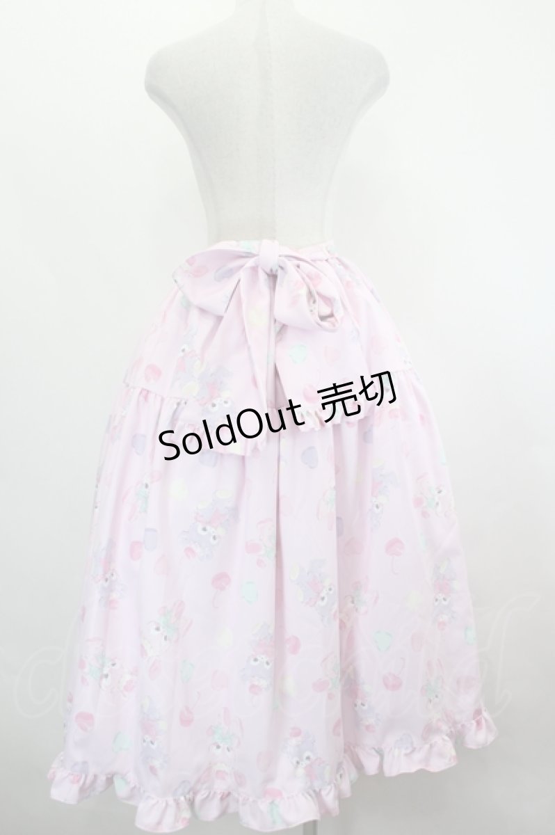 画像2: Chalmiere / FancyDollsスカート M ピンク I-26-07-03-095-AX-SK-SA-ZI (2)