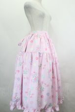 画像3: Chalmiere / FancyDollsスカート M ピンク I-26-07-03-095-AX-SK-SA-ZI (3)