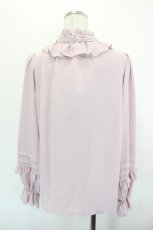 画像2: axes femme kawaii / クラシックローズ刺繍ブラウス  ピンク I-26-07-05-036-AX-BL-SA-ZI (2)