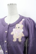 画像5: axes femme kawaii / ハロウィンナイト刺繍カーデ  ラベンダー I-26-07-05-038-AX-TO-SA-ZI (5)
