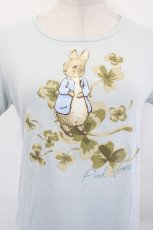 画像4: PINK HOUSE / ピーターラビットプリントTシャツ  サックス I-26-07-05-057-LO-TO-SA-ZI (4)