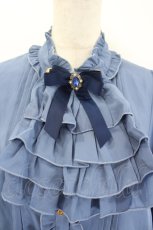 画像4: Amavel / Wonder Trickジャボブラウス   I-26-07-05-010-CA-BL-SA-ZI (4)