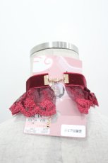 画像2: FLC / ホシナ*レースチョーカー  濃赤 I-26-07-05-111-LO-AC-SA-ZI (2)
