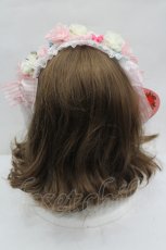 画像3: BABY,THE STARS SHINE BRIGHT / Ex libris Coppeliaヘッドドレスカチューシャ  ピンク I-26-07-05-124-BA-ZA-SA-ZI (3)