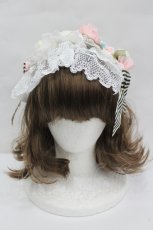 画像2: BABY,THE STARS SHINE BRIGHT / Ex libris Coppeliaヘッドドレスカチューシャ  アイボリー I-26-07-05-126-BA-ZA-SA-ZI (2)