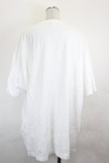 画像2: NieR Clothing / おかおプリントBIG TEE XXXL 白Ｘ黒 I-26-07-07-038-PU-TO-SA-ZI (2)